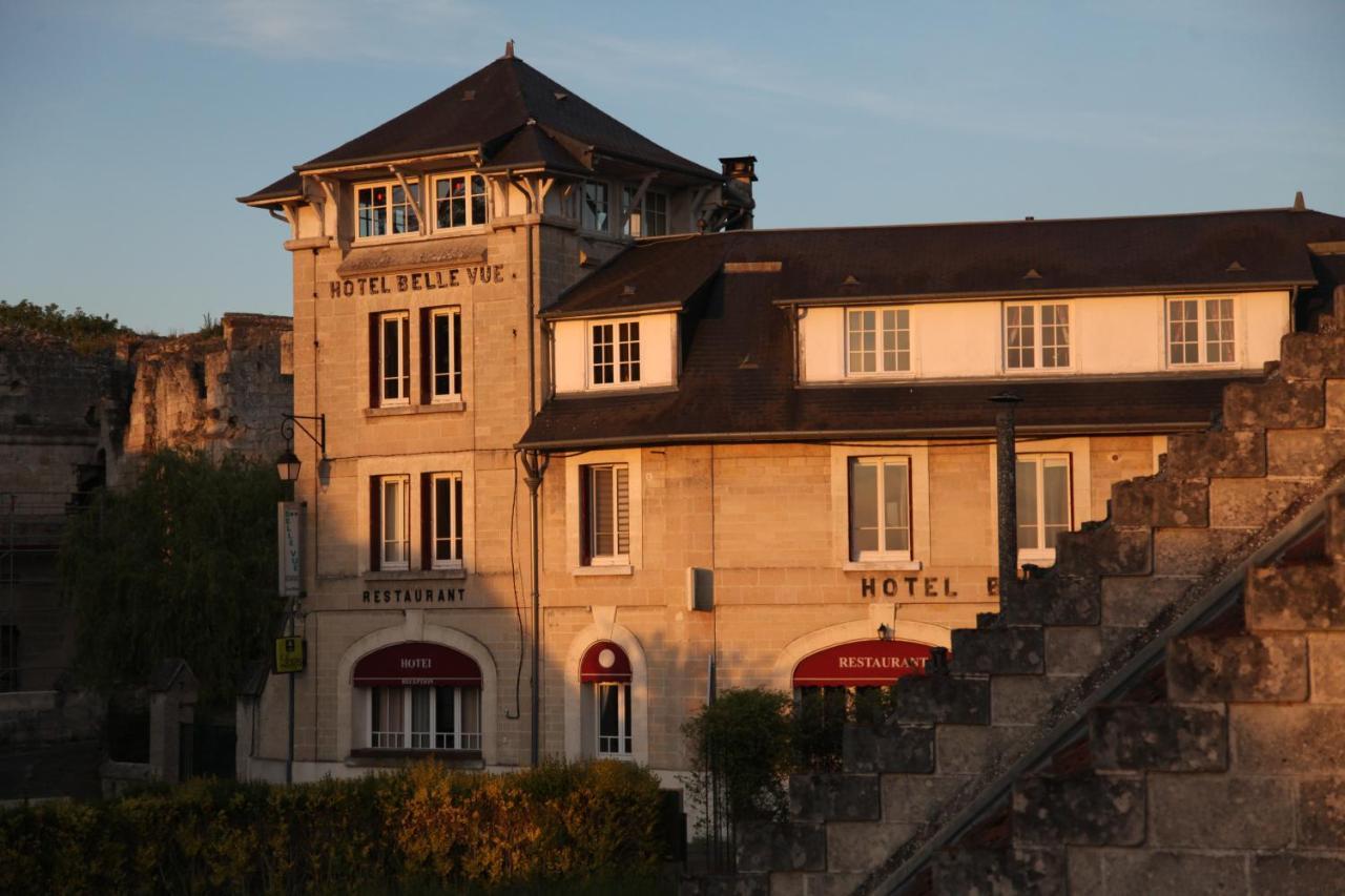 Coucy-le-Château-Auffrique Logis Hotel Bellevue Restaurant La Pomme D'Or מראה חיצוני תמונה